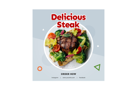 Delicious Steak Instagram Post: A Must-Have for Visual Content Creators
