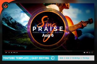 Sing Praise Video Thumbnail and Quality Video Thumbnail Artwork for Versatile Use
