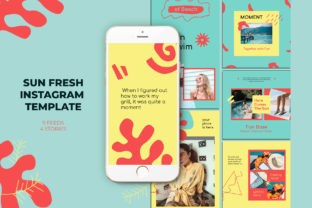 Sun Fresh Instagram Templates for Creative Professionals